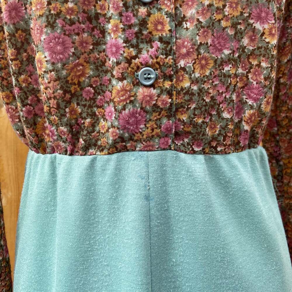 Vintage Leslie Fay 1970’s Floral Dress - Picture 10 of 12